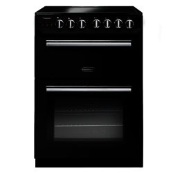 Rangemaster Professional+ 60cm Electric Range Cooker Black